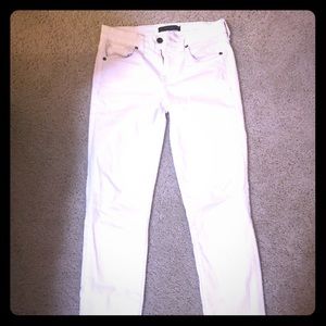 Genetic denim white skinny jeans